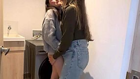 Colombian lesbian taboo kisses with stepbrother's wife?