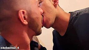 Ryan Ross and Mike Bebecito suck each other off after work