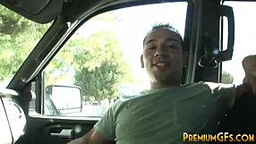 jessica undresses and rides huge cock in bangkok before getting massive facial