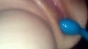 What if extreme vibrator makes her pussy so wet