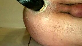 Really Good Dildo Fucking in Anal Session