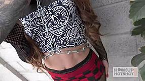 Goth Babe Holly Hendrixs Wild Gay Encounter