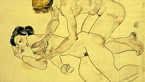 Vintage erotic art showcases sensual retro cartoon designs.