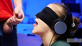 best friend tricks me into tasting cum in mouth during game