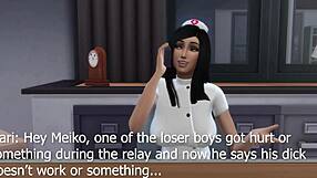 prison school hospital scene from anime