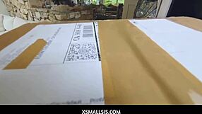 Xsmall 18+Sis - Ashley Adams Takes Stepbro In Her Ass With Creampie Passion