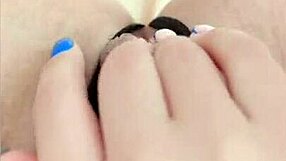 i pleasure my shaved pussy solo when home from college skinny petite amateur