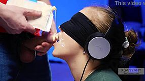 best friend tricks me into tasting cum in mouth during game