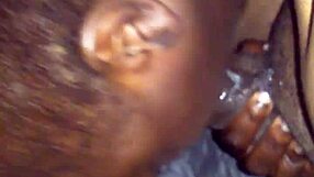 Big booty ebony hooker takes on monster cock