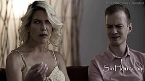 he whimpers as his wife turns him into a cuck!