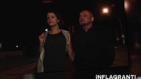 Public german milf in berlin by night gives blowjob and fingering