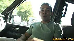 jessica undresses and rides huge cock in bangkok before getting massive facial