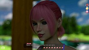 Hey, wanna see this blonde whore with big tits kiss me?