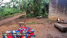 brunette ebony hooks up with a stranger in doggystyle.