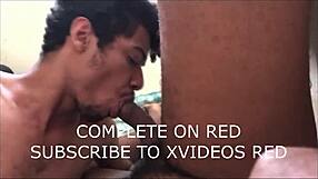 62-Year-Old Sucks His Bottom's Monster Cock Boldly!