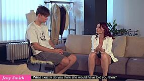 The guy handcuffs his therapist unexpectedly