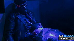 extreme german leather 3-way with blowjob and rough fetish