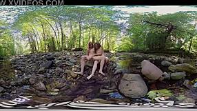 Ana Molly And Belle Finger Shaved Pussies To Climax Outdoors!