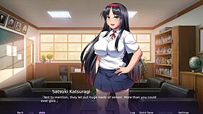 Wild Fivesome with Pregnant Women in Anime Game Rematch