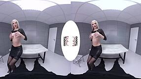 blonde fucks for freedom in taboo pov blowjob