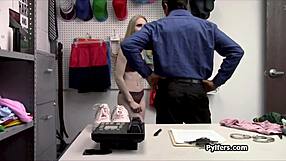 Imagine riding an officer's cock while he fingers your butt secretly