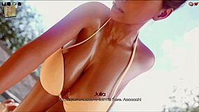 Milf licks shaved pussy and gets anal assfucking pleasure