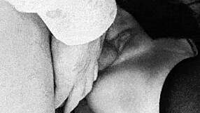 secretary climbs onto boss for annual prize 😏