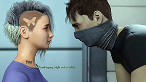 Horny Cyberpunk Blonde Rides Best Friend's Face With Anal Fingering In Gaming Session