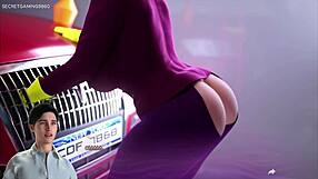 i'm fucking my stuck step mom in the ass with big tits in the garage