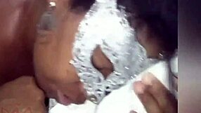 Latina Brunette Gapes from Anal and Blowjob with Monster Cock