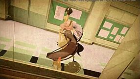 sailor goddess dances naked with rabbit toy