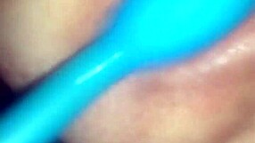 What if extreme vibrator makes her pussy so wet