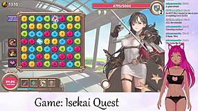 Vtuber Lewdneko continues her journey through the world of Isekai