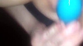 What if extreme vibrator makes her pussy so wet