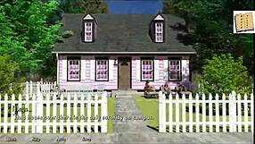 Blonde chick with big tits in Being a Dik 5