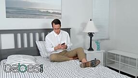 justin hunt and athena palomino celebrate fathers day with big tits