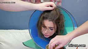 kinky kitten taken to ass hole asylum for awkward treatment