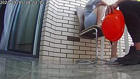 Cheating wife fucks builders intensely