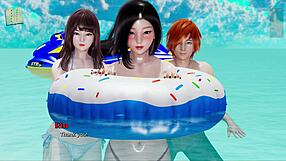 Indiană amatoare cu tate mari își împlinește dorința reală acasă!