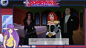 Redhead teen 18+ with big tits and ass plays a sexy game