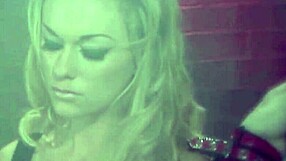 a blonde sucks the dick of a tied up guy with a bdsm mask on, big tits cosplay cowgirl strapon riding cock latex cumshot