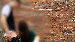 public encounter behind classrooms at federal school with mexican students part 1