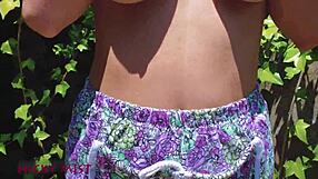 i cum in my stepsister's panties in the garden with gay couple friend fetish