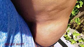 i cum in my stepsister's panties in the garden with gay couple friend fetish