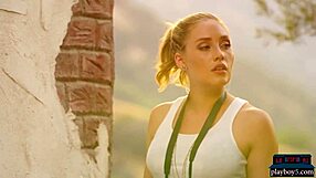 Naturally Curvy Blonde Milf Taking Selfies