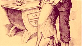 Vintage erotic art collection