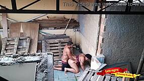 I fucked my sister-in-law on the terrace in the open air.