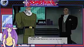 Redhead teen 18+ with big tits and ass plays a sexy game