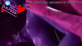 Fortnite Characters Linx and Joey Engage in Lesbian Hentai 3D Action