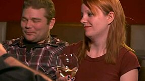 redhead couple decides to heat up their reality with a daring threesome plan